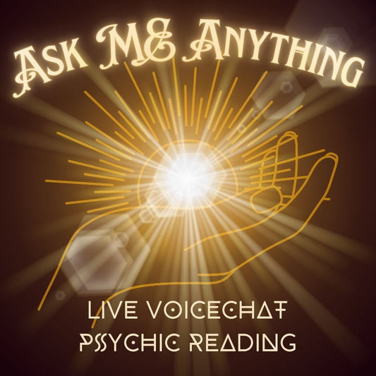 LIVE VOICECHAT PSYCHIC INTUITIVE READING - SPIRITUAL LIFE COACHING 30/60 minutes - Secrets of the Mystics